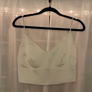 A&F Satin Tank Top